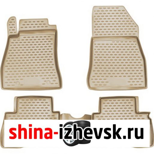 Коврик Autofamily коврик в салон полиуретановый бежевый для TOYOTA Highlander I 2002-2005 в Ижевске